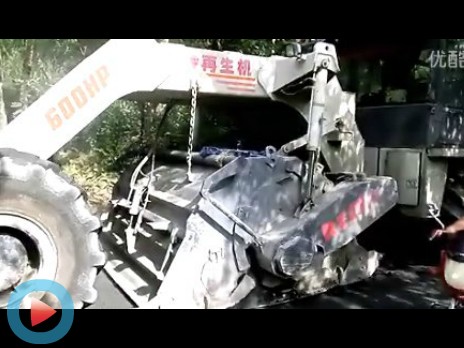 WR2300L，湖南懷化S222省道冷再生