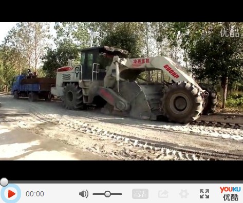 WR2300L，江蘇高郵八車公路二灰碎石路基冷再生