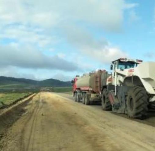 RZ560，蒙古瀝青路面冷再生